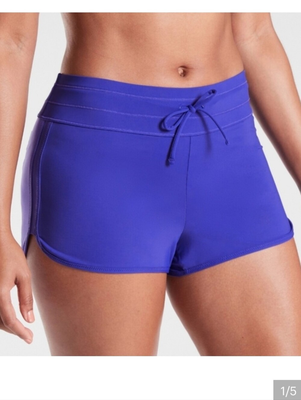 Athleta Surge Shorts in Vivid Blue